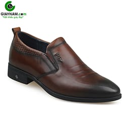 Giày lười nam công sở màu nâu; GL9582N